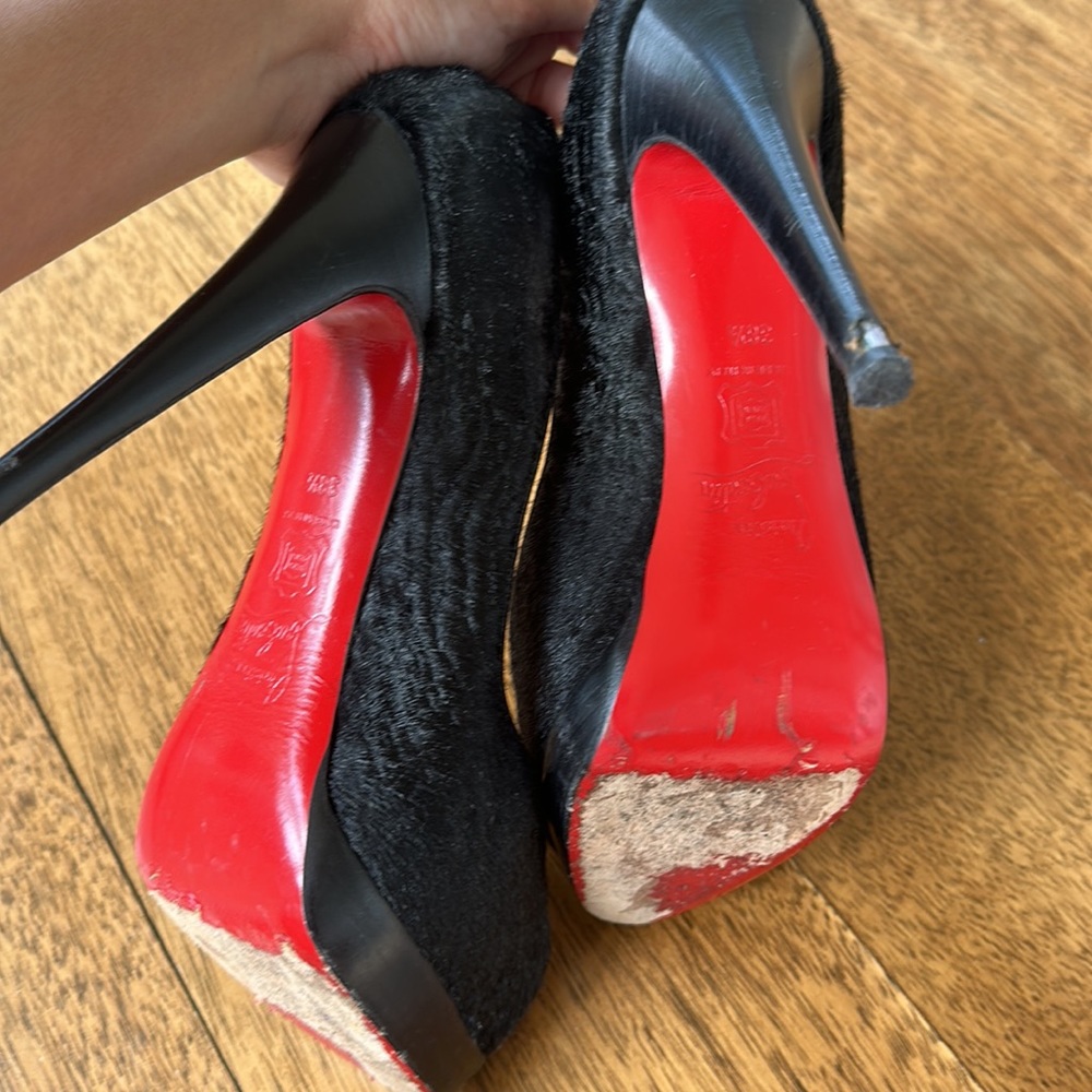 Christian Louboutin Black Heels - Picture 5 of 5